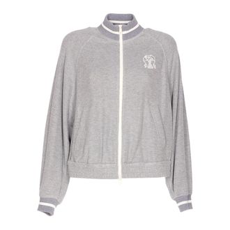 Brunello Cucinelli Embroideed-logo Sweatshirt
