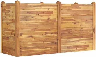 vidaXL Garden Raised Bed 160x60x84 cm Solid Wood Acacia vidaXL