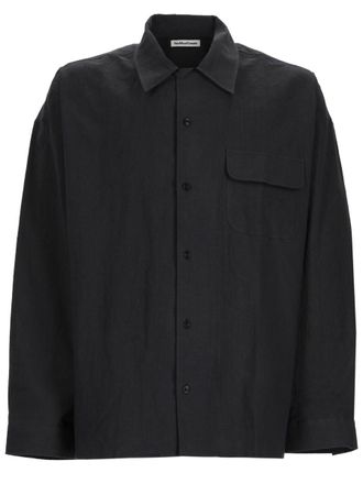 Ymc You Must Create Wray Loose Boxy Flap Pocket Shirt