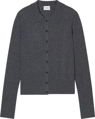 Closed Kasjmier vest - Grijs