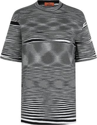 M Missoni Abstract Striped T-Shirt