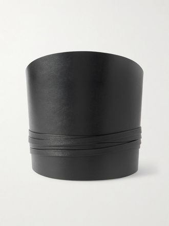 D&eacute;hanche Cintura In Pelle Undone - Nero