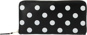 Comme Des Gar&ccedil;ons Polka dots printed wallet