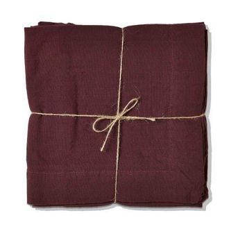 Tag Threads Slub Napkin Set of 4 in Purple at Nordstrom