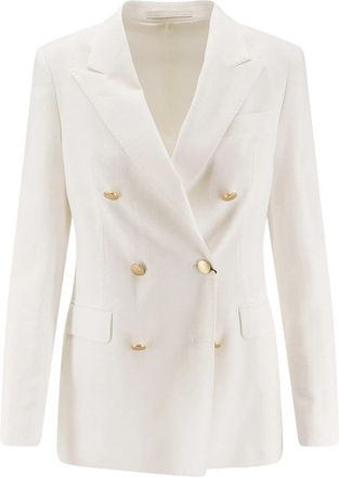 Tagliatore Parigi Blazer - Dames - Blazers - Wit - 3XL - Jassen