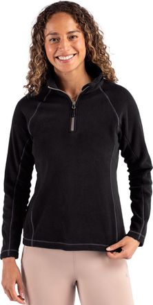 Clique Powder Recycled Fleece Womens Quarter Zip Pullover