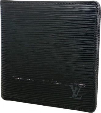 Louis Vuitton Noir Wallet (Bi-Fold) (Pre-Owned)