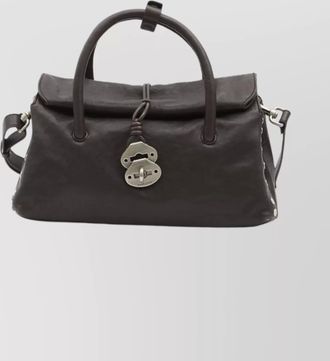 Zanellato dotta s tote bag with metal feet