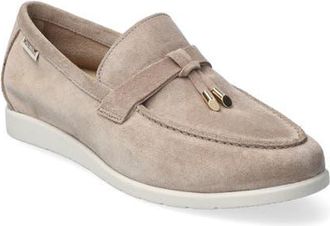 Mephisto Valenza Loafer in Taupe Velours at Nordstrom, Size 7.5