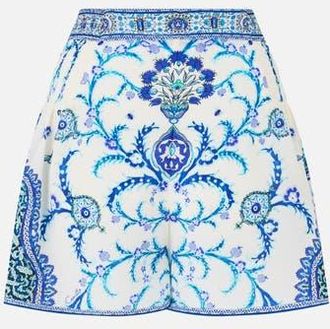 Camilla Shorts With Side Flounce Isnik Lullaby at Nordstrom, Size X-Large