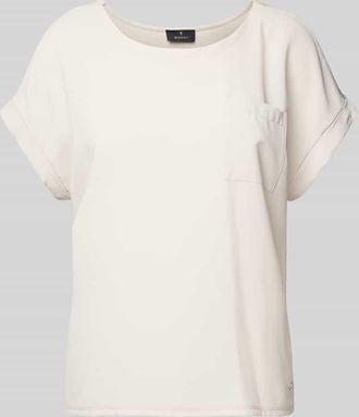 Monari T-Shirt mit Brusttasche in Beige, Gr&ouml;&szlig;e 44