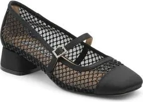 Charles by Charles David Zoobie Rhinestone Mesh Mary Jane Pump in Black at Nordstrom Rack, Size 7.5