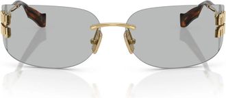 Miu Miu Sunglasses Mua51 S 5 Ak50 K Gold/Grey Women