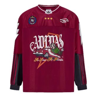 adidas Wild Jersey Asia Sizing Collegiate Burgundy KX4899