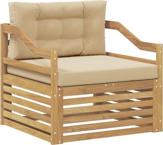vidaXL Vidaxl Sof&aacute; De Exterior Y Beige