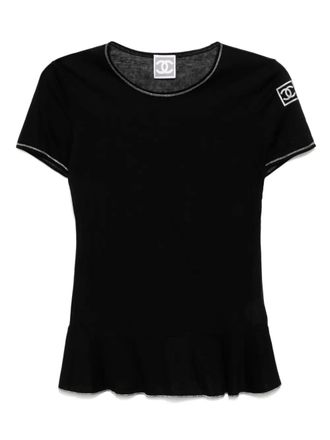 Chanel 2006 Sport Line T-shirt - Zwart