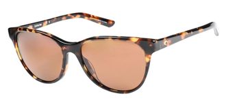 Costa CATHERINE Coipper Polarized Glass Cat Eye Ladies Sunglasses 6S2012 201201 57