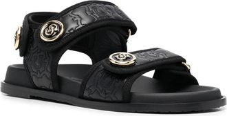 Ferragamo Devin Parker Sandal - Black