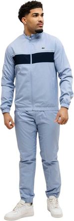 Lacoste Diamond Trainingspak - Heren - Trainingspakken - Blauw - S - Polyester - Fitness