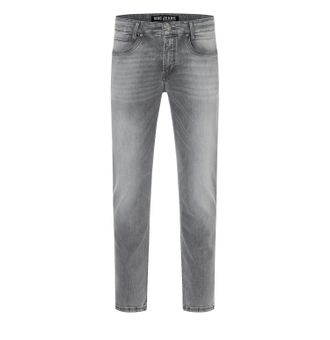 MAC Broeken Straight-Jeans MAC Arne Pipe, Herren, Gr. 31, L&auml;nge 34, authentic summer grau, Denim/Jeans, Obermaterial: 93% Baumwolle, 5% Elastomultiester, 2% Elast