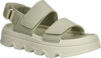 Sorel Platte Sandalen - Dames - Sandalen - Groen - 38 EU - Schoenen