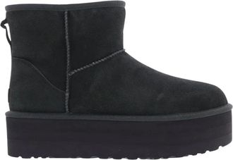 UGG Classic Mini Platform Boot - Dames - Winterlaarzen - Groen - 42 EU - Wol - Schoenen