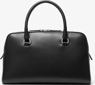 Michael Kors Kasia Medium Leather Satchel
