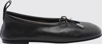Alohas Rosalind Nappa Leather Ballet Flats with Bow and Round Toe