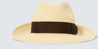 Borsalino Amedeo straw Panama hat