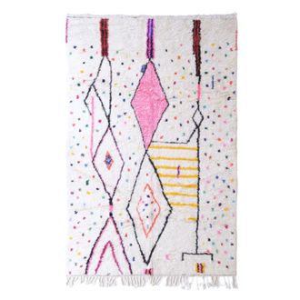 AFK Living Alfombra bereber marroqu&iacute; de pura lana 190 x 300 cm