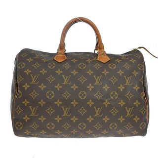 Louis Vuitton Speedy Monogram Canvas Brown Canvas Handbag (Pre-Owned)