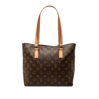 Louis Vuitton Pre-owned Tote Bags, female, Brown, Size: ONE SIZE Pre-owned Vintage Leather Tote Bag