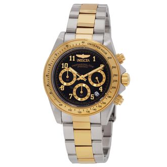 Invicta Speedway Chronograph Black Dial Mens Watch 17027