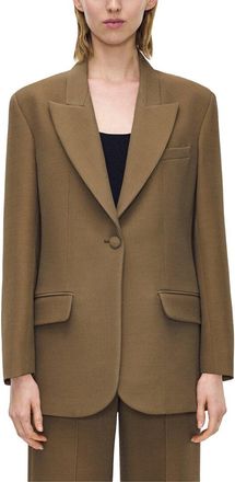 Adam Lippes Brody Wool & Silk-Blend Jacket