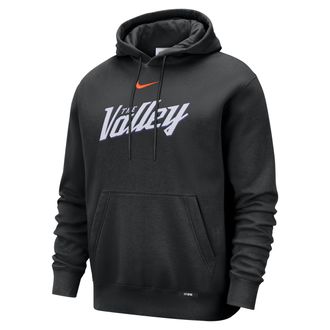 Nike Phoenix Suns City Edition Nike Mens Basketball Club Pull-Over Hoodie in Black | HQ5562-010