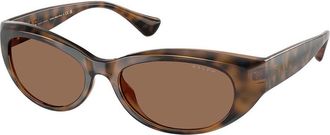 Ralph Lauren RA5327U 614973 Womens Sunglasses Tortoiseshell Size 55