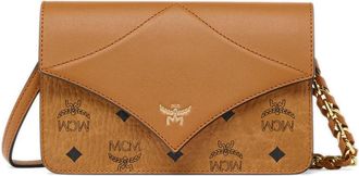 MCM Mini Schoudertas - Dames - Schoudertassen - Bruin - ONE Size - Leer - Tassen