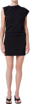 A Gold E Beth Asymmetric Sheath Minidress in Black at Nordstrom, Size X-Small