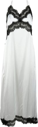 Msgm Msgm, Dames, Jurken, Wit, Maat: S Poliester