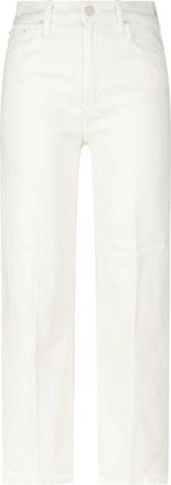 Mother Klassieke Straight-Leg Jeans - Dames - Regular Fit Jeans - Beige - W30 - Jeans