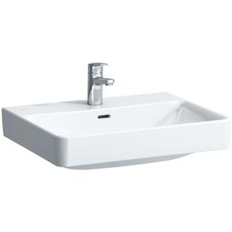 Laufen Laufen - Pro S Lavabo Sobre Encimera, Sin Agujero Para Grifo, Con