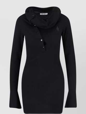The Attico wool cashmere mini dress