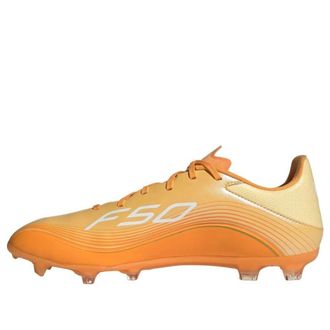 adidas x Messi F50 League FG / MG Ice Tangerine Gold Metallic JQ0935