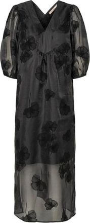 Rue de Femme RUE de Femme, Dames, Jurken, Zwart, Maat: L Poliester