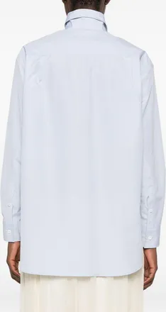 Jil Sander Classic Cotton Shirt - Light Blue