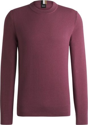 HUGO BOSS Heren, Truien, Paars, Maat: XL