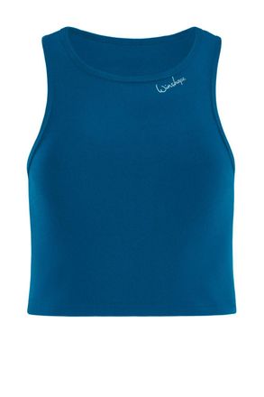 Winshape Tanktop WINSHAPE AET135LS, Damen, Gr. XL, gr&uuml;n (teal gr&uuml;n), 85% Polyester, 15% Elasthan, Rundhals, Tops Tanktop, Functional Light and Soft