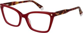 Polaroid Acetaat Brillenmontuur - Dames - Brillen - Rood - ONE Size - Accessoires