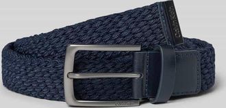 Calvin Klein G&uuml;rtel in Flecht-Optik mit Dornschlie&szlig;e in Marine, Gr&ouml;&szlig;e 100