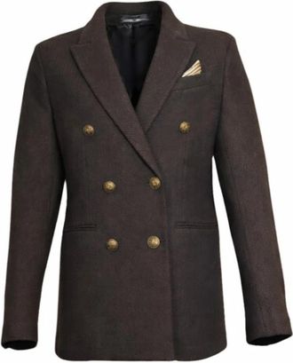 Circolo 1901 Circolo Jassen - Dames - Blazers - Zwart - L - Jassen